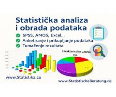 SPSS, AMOS, nVivo, Excel, statistika